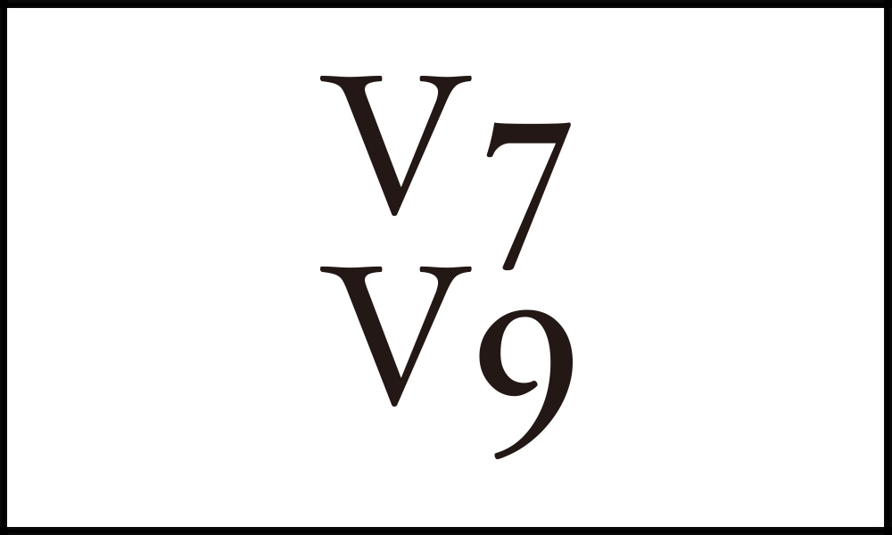 V7＆V9