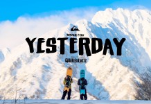 ブライアン・フォックスが仲間と3つのエリアを旅した。”YESTERDAY” Presented by QUIKSILVER