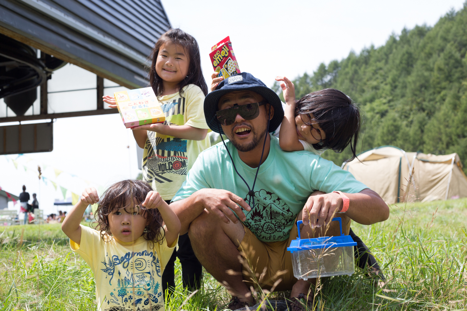 Mr. Yanagisawa I came from Niigata for the first time by being invited by a friend.The scale is compact and close, and it's okay to be loose overall.I usually snowboard and came with my fellow family members.Also in the picture are my daughter and fellow children.