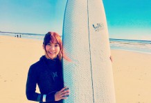 LIB techサーフボードに乗りました💗