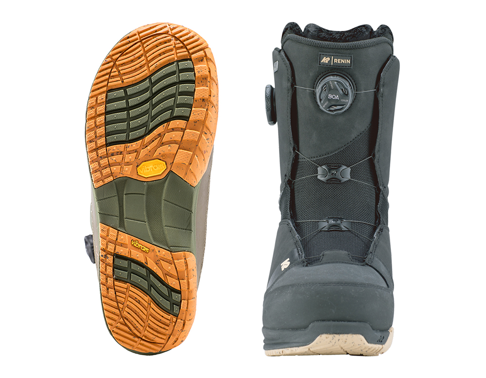 Not to mention the excellent grip of Vibram®, the Vibram® roll sole allows for more freedom of movement under your feet by expanding the range of motion inside without sacrificing outer support, with flexibility in mind. Outsole