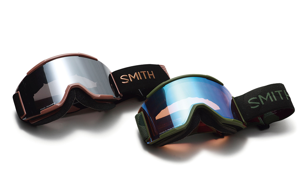 SMITHのスタイルを担う平面レンズモデル「SQUAD、SQUAD XL」 | スノー 
