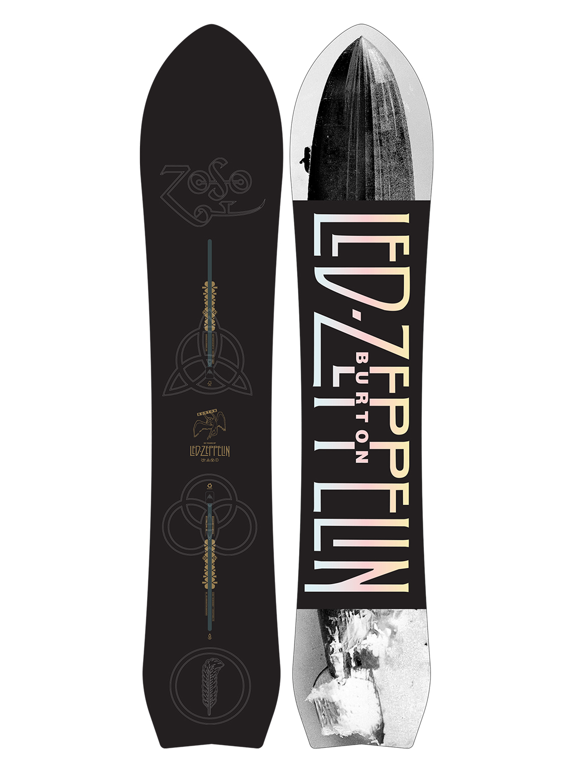 Led Zeppelin x Burton Misty Mountain Hop Snowboard