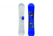 新しく登場したK2 のジェイク・クジックが開発に携わったツインフリースタイルのリミテッドボード!