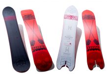 眞空雪板等から鈴木 伯のシグネチャーモデル「HUK」