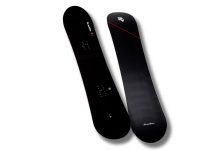 パウダーラン用に開発されたシェイプながらゲレンデのカービングや地形ライディングまでも楽しめる優れた操作性を備えた「DAYLIFE-VERNIER」_Scooter Snowboard