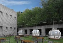 テレワーク時代にアルツ磐梯のゴンドラがこんなところで活躍「仕事に集中できるかも」です。