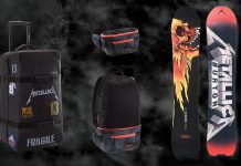 雪山に衝撃!! 「 Burton×METALICA」コレクションが本日3月1日より発売開始!!
