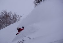 @グランヒラフスキー場vol.1水上真里の「バックカントリーゲレンデ」