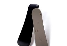 パウダーボードのシェイプをベースに開発されたオールマウンテンボード「OGASAKA / SPROUT」