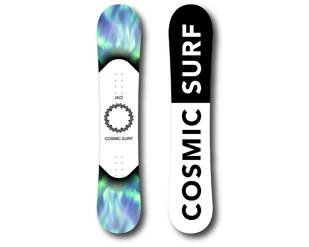 Cosmic surf スノボ板 VIVACHE WHITE レディース 138 - ボード