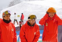 石打丸山スキー場モンスターパイプで北京オリンピック出場のYONEXライダーが凱旋報告「南魚沼市主催 北京2022 冬季オリンピック出場選手デモンストレーション」