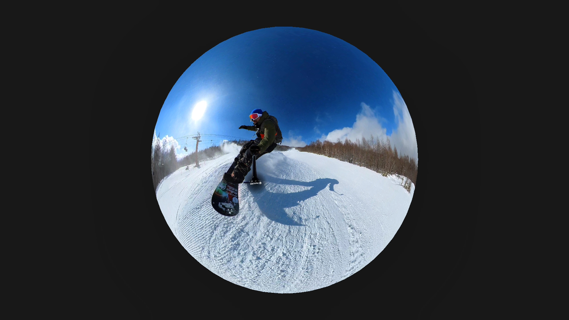 Insta360 ONE X2をスノーボードシーンで使ってみた!! by FREERUN