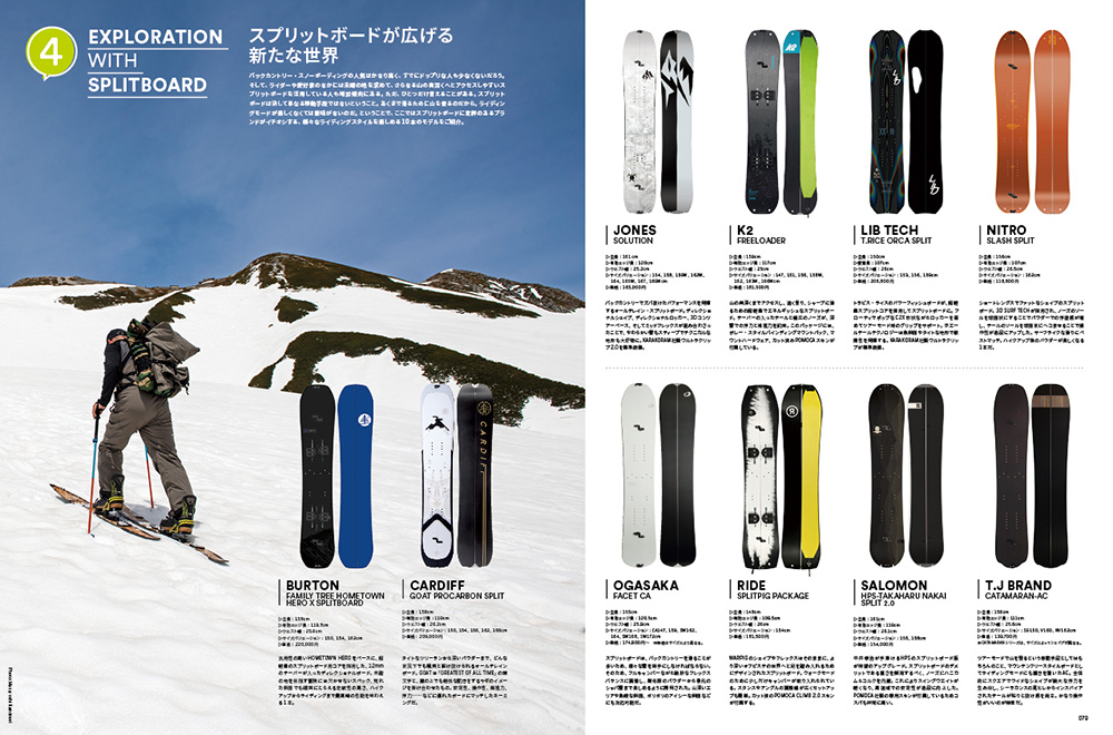 FREERUN 9月号増刊『SNOWBOARD BEST GEAR CATALOG 22/23』、8/29日（月