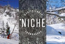 ECO- FRIENDLYであり、高性能_今年気になる『 NICHE(ニッチ) SNOWBOARDS』の乗り心地をライダーに聞いてみた