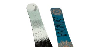 軽量で柔らかめでありながらも、十分な反発力と安定性を備えた『LOUVE」_SABRINA SNOWBOARDS