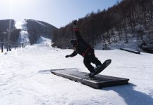 春のネコマ マウンテンは早朝カービング+パーク+BBQで決まり!!