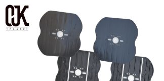 OJK PLATE 「CP-03-Half / CP-03-S-Half」アルミフレーム内蔵、軽量・薄型プレート登場!