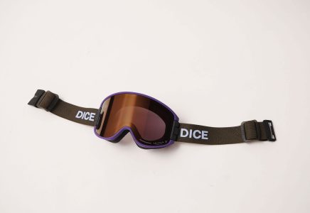 The flagship model of DICE goggles, 