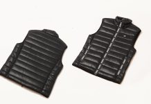 日常生活の防寒着としても活躍するダウンベストにプロテクト機能が! YOROI NINJA VEST