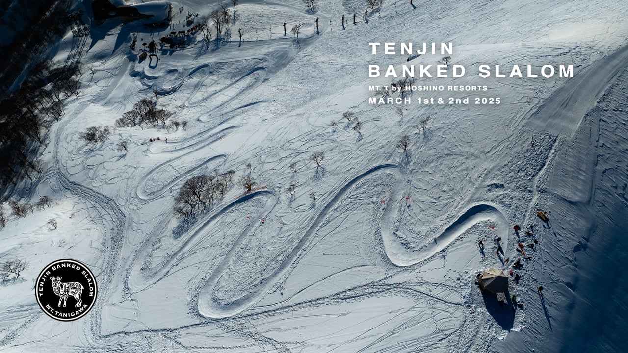 人気新品 SLALOM BANKED TENJIN 2025 スノーボーディング | MOVIE公開！ スキー・スノーボードアクセサリー