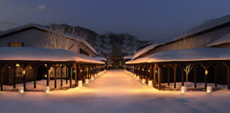 宿一帯が幻想的な光の空間に──『界アルプス』で体験する“雪国がんぎあかり”