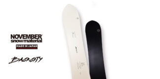 パウダーの速さとカービング性能を磨き上げた、 次世代のオールマウンテンモデル NOVEMBER「BACKCITY」を徹底解説