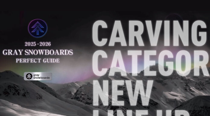 新素材、新設計を積極的に導入し、さらに進化を遂げたGray Snowboardsのカーヴィングカテゴリーの最新モデル を動画でチェック!!