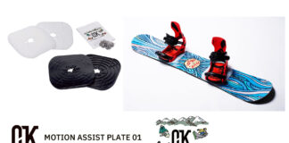 薄さ5mmが生む確かな違い。ボードコントロールを変える「OJK PLATE|MOTION ASSIST」