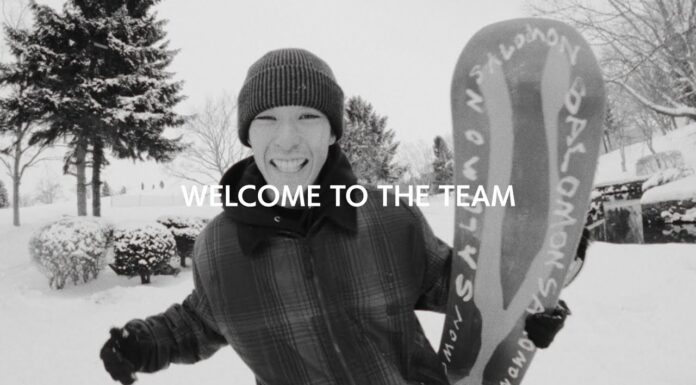 ストリートシーンで圧倒的な存在感を放つ米野舜士が、SALOMONチームに加入!