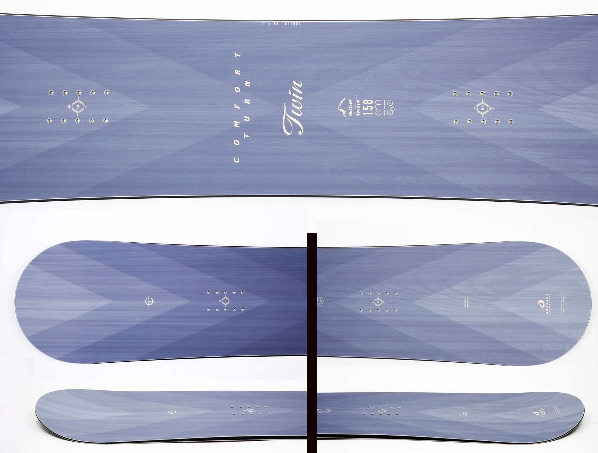 ツイン形状でありながらもCTの走りの良さを十分に発揮できるバランス良さを備えている