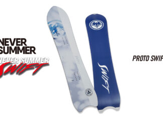 山全体を“サーフする”ためのオールマウンテン・フリーライドカーバー「NEVER SUMMER|PROTO SWIFT」