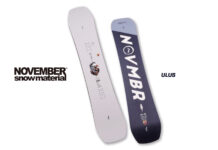 ツインの機動力とディレクショナルの推進力を融合した次世代コンペティションボード「NOVEMBER|ULUS」