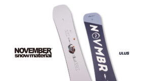 ツインの機動力とディレクショナルの推進力を融合した次世代コンペティションボード「NOVEMBER|ULUS」